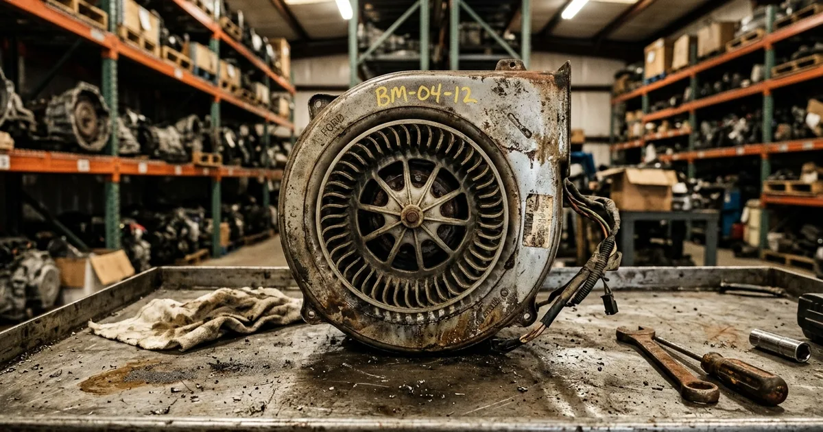 Used blower motor auto part