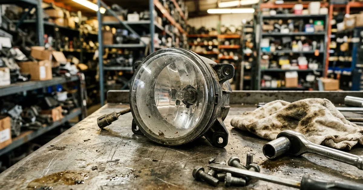 Used fog light auto part