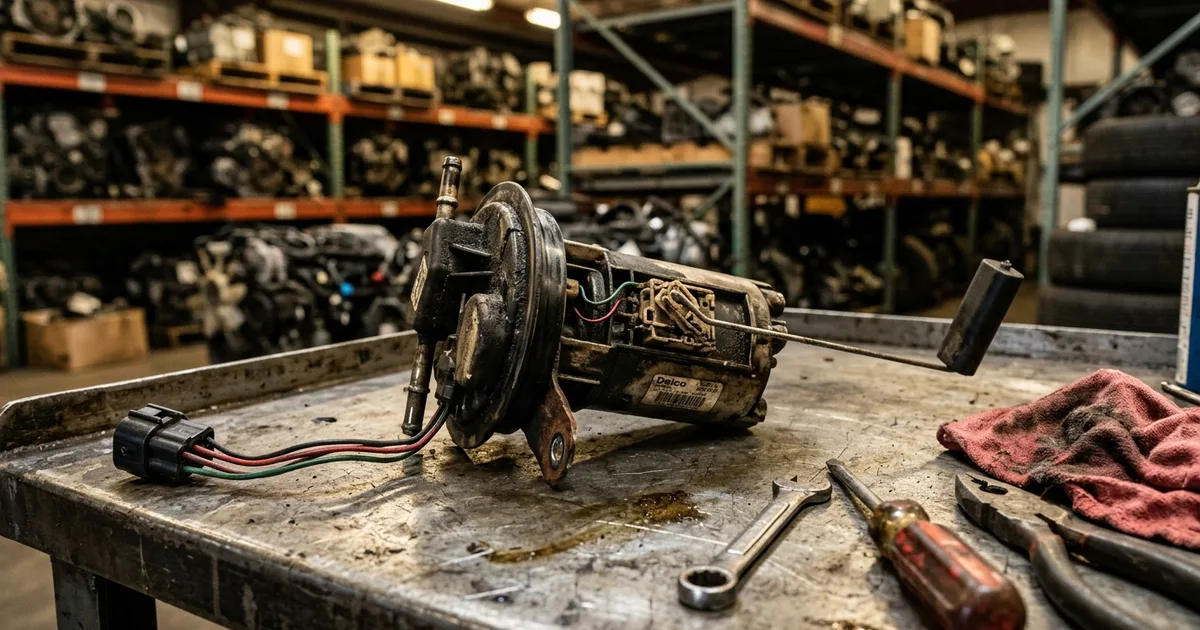 Used fuel pump auto part