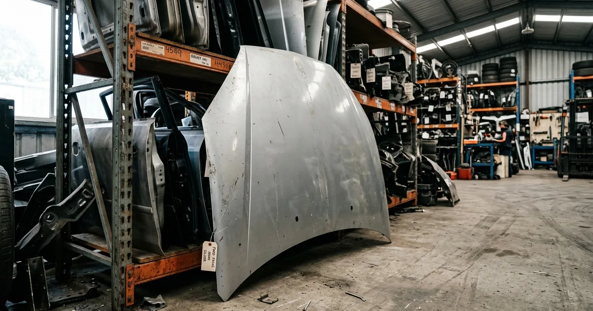 Used 2020 Dodge Durango hood from a salvage yard