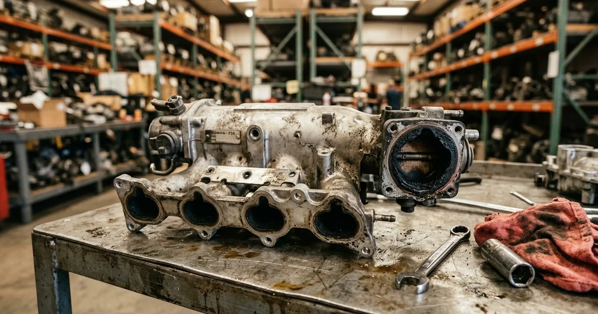 Used intake manifold auto part
