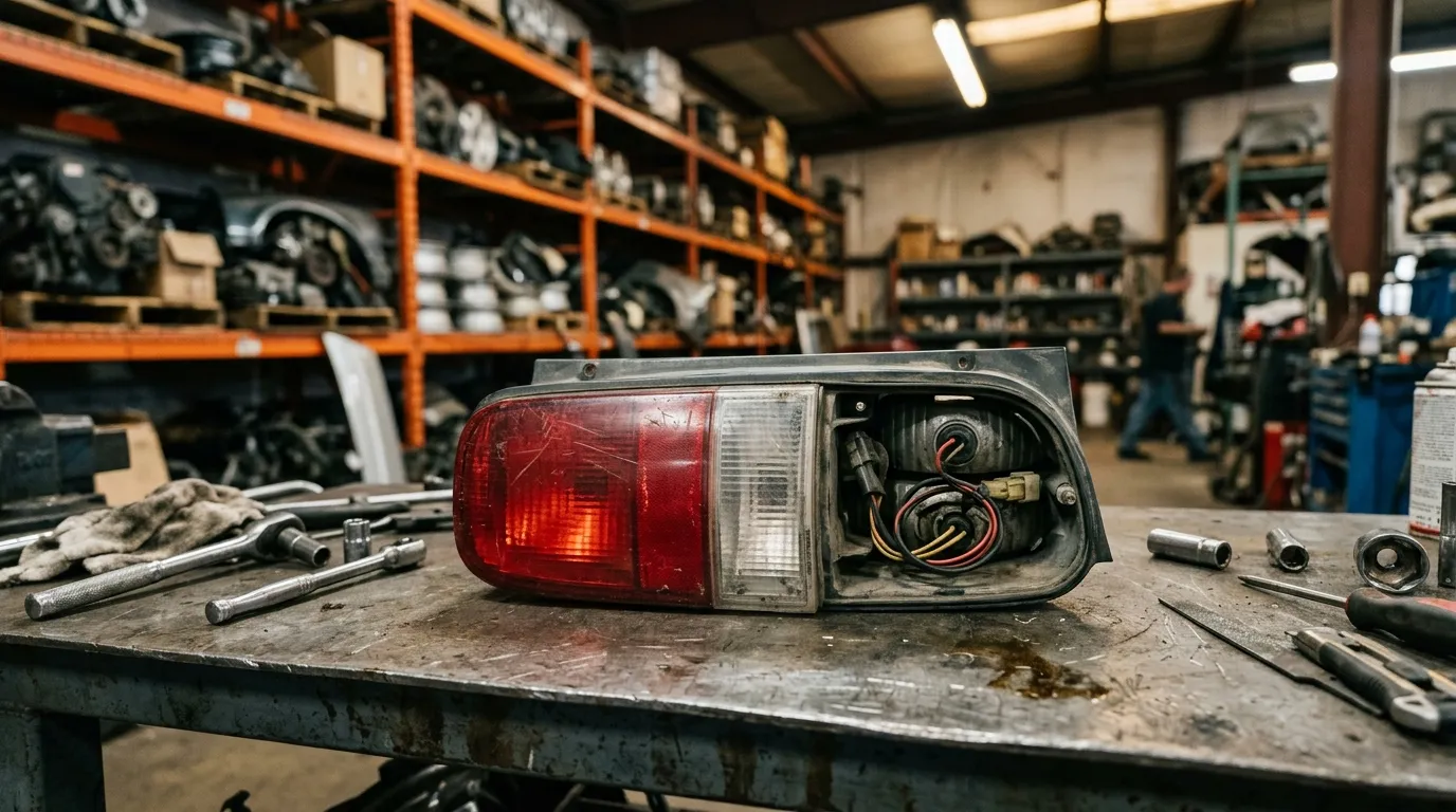 Used 2022 Ford Edge tail light from a salvage yard