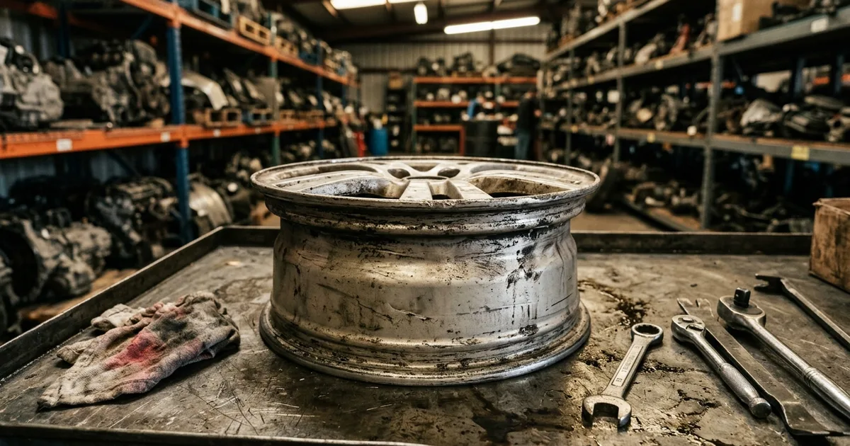 Used wheels auto part
